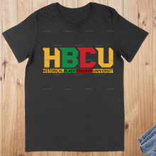 Load image into Gallery viewer, HBCU Short Sleeved T-Shirt
