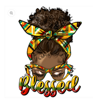 Load image into Gallery viewer, Blessed Short Sleeved T-Shirt- Woman
