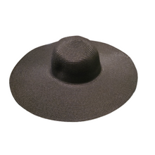 Load image into Gallery viewer, Solid Straw Sun Hat, XL Brim
